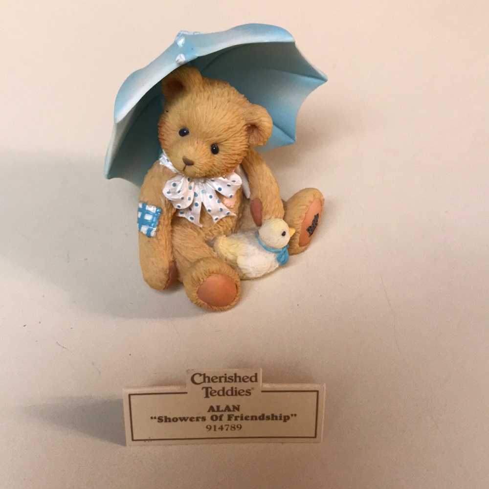 Cherished Teddies - Alan “Showers of Friendship” (Item #914789)